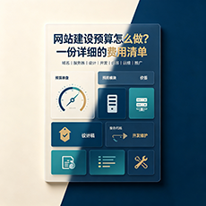 临沂建站-网站建设预算怎么做？一份详细的费用清单