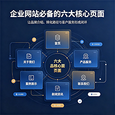 临沂建站-企业网站必备的六大核心页面